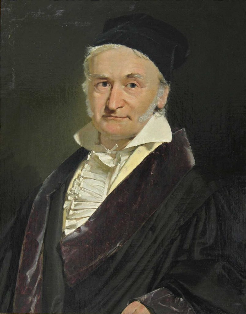 Retrato de Carl Friedrich Gauss